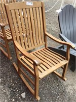 Rattan wooden rocker MSRP 199