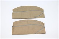 Pair of WWII Infantry Garrison Caps