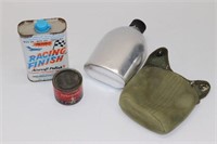 Vintage Tins & Japanese Made Canteen