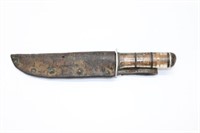 WWII Trench Art Knife & Sheath