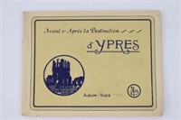 WWI Postcard Booklet - Destruction of Ypres