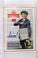 (8) Red Cross Posters - reprints of WWI era poster