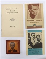Abraham Lincoln Paperweight & Booklets