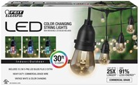 Feit Electric 30' 15 Bulbs Color Changing LED