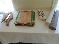 Placemats and Cutting Boards