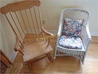 Pair of Rocking Chairs - Vintage