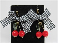 Cherry Dangle Earrings