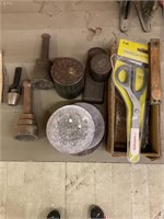 Steel blocks and grommet tools