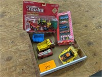 TONKA DIE-CAST COLLECTION OF EMERGENCY VEHICLES; T