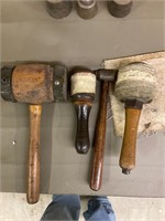 4 misc hammers