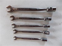 5 pc Craftsman Swivel Wrenches (standard)