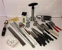 Assortment of Kitchen Utensils