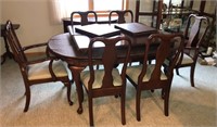 Dining Room Table w/6 Chairs