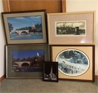 Assortment of Scenery Pictures (bridges/buildings)