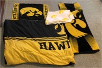 Hawkeye Bedding, blanket, pillow case