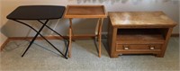 Night Stand, TV Tray & Fold Down Table