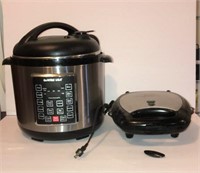 GoWISE USA Pessure Cooker, T-Fal Waffle Maker
