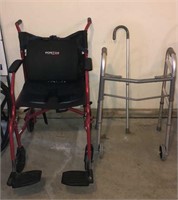 Wheelchair, Walker, Cane