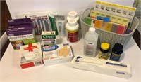 Bandages, Masks, Pill Containers, Gauze