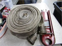 (2)Fire hoses and hanger.