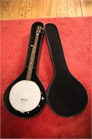 Banjo with Terrapin Case