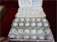 (44)Misc. golf balls.