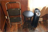 Honeywell Air Purifier, Stepladder, Stepstool