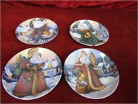 (4)Santa small plates.