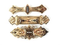 (3) Victorian Era Bar Pins