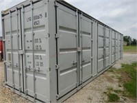 40' Shipping Container w/ 4 Side Doors