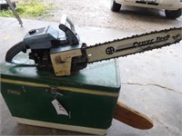 Homelite XL-12 Chain Saw And Case