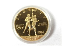 1984 D Commemorative U.S OLYMPICS 1/2oz Gold Coin