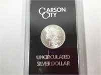 1881 Carson City Uncirulated Silver Dollar