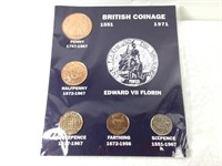British Coinage Coin Set 1551 -1971