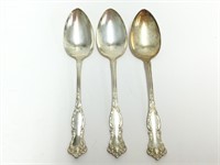 (3) Wm. Rogers Oxford Tablespoons