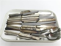 Assorted Lot of Silver Plate Flatware