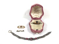 Child's Jewelry, G.F. Ring, 10k Gold Pin, Bracelet