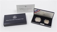 Silver World War II 50th Anniversary Coin Set