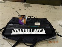 Casio Electronic Keyboard in case CT-460