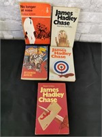 1950/1960:s Era Paperback Novels (5)