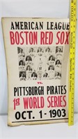 Boston Red Sox older repro poster