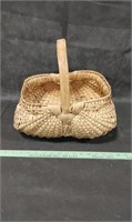 Primitive Hand Woven Basket