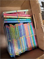lot of childrens books and puzzle books