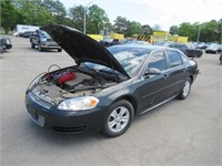 16 Chevrolet Impala  4DSD GY 6 cyl  Started with