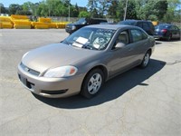 07 Chevrolet Impala  4DSD BR 6 cyl  Started on