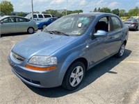 06 Chevrolet Aveo  4DSD BL 4 cyl  Started with