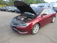 16 Chrysler 200  4DSD RD 6 cyl  Started with Jump