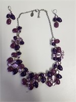 Fashion Necklace and Earring Set WHBM