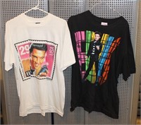 2) XL Elvis T-Shirts