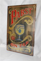Old Pabst Blue Ribbon Mirror 20x12